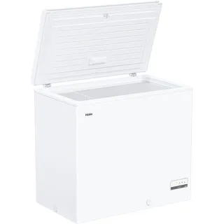 Haier Gefriertruhe »HCE200C« 84,5 cm hoch 91,5 cm breit Kompakte Größe: Flexibel einsetzbar, silberfarben