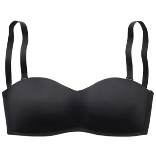 LASCANA T-Shirt-BH Damen schwarz Gr.75E