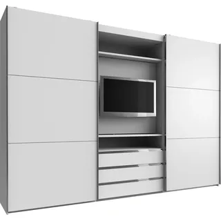 WIMEX Schwebetürenschrank Magic 300 x 216 x 65 cm Weiß
