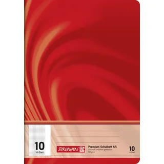 Brunnen Heft A5 Vivendi 16 Blatt 5 mm kariert mit Rand)