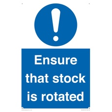 Schild "Ensure That Stock Is Rotated", 200 x 300 mm, A4P