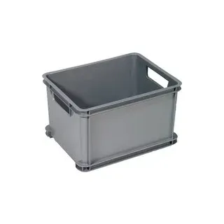 Curver 156012 Aufbewahrungsbox UNIBOX Classic S [15L], silber (L x B x H) 350 x 270 x 220 mm 1 St.
