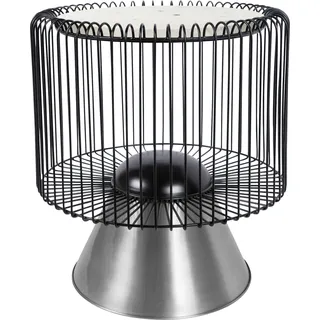 Kayoom »Malibu 125, Runde Platte aus original Marmor, pflegeleicht« 1 Stk. tlg. ø-Marmorplatte: ca. 40 cm, angesagtes Metalldesign, pflegeleicht,