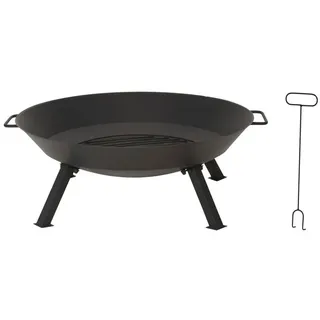 Pro Garden Feuerschale - _76 x 30 cm - Schwarz