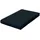 Topper-Spannbettlaken Jersey-Elasthan 120 x 200 - 130 x 220 cm Schwarz