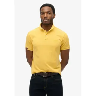 Superdry Vint Destroy Kurzarm-poloshirt - Pigment Yellow - M