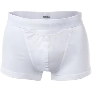 HOM Herren Boxer Briefs HO1 - Men Pants, Boxershorts, Premium Cotton Modal Weiß 6 (Gr. L)