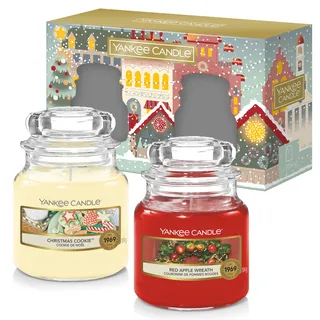 Yankee Candle Duftkerzen Geschenkset | 2 kleine Glaskerzen | bis zu 30 Stunden Brenndauer | perfekte Geschenke für Frauen, Signature