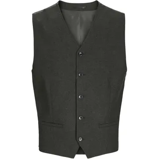 JACK&JONES Herren Jprwinter Twill Waistcoat Anzugweste, Peat/Fit:Slim FIT, 46