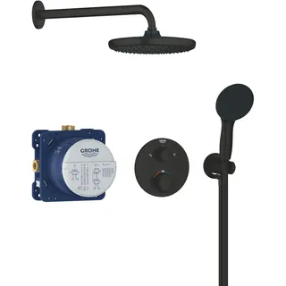 Grohe Precision Unterputz-Duschsystem schwarz 348832430