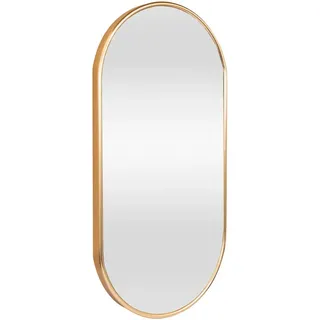 [en.casa] Wandspiegel Picciano 40 x 80 cm Gold