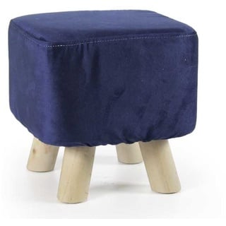 GICOS SRL Sitzsack Velvet Blau Rahmen 28 x 27 cm 790331