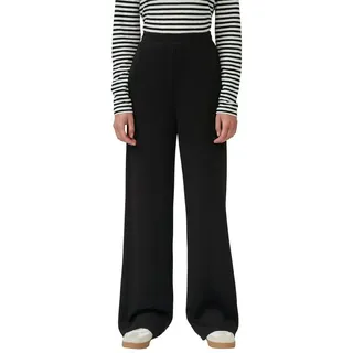 s.Oliver Scuba-Jogpants Wide Leg Hosen Schwarz 38