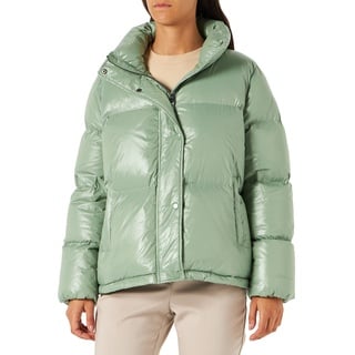 GANT Damen D1. Cropped DOWN Jacket, Kalamata Green, M