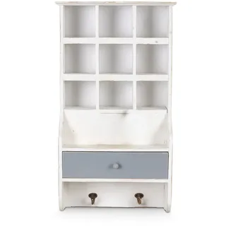 Wandregal Hängeschrank Shabby Hängeregal Wandschrank Badschrank Handtuchhalter