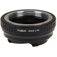 Fotodiox Lens Mount Adapter Compatible with M42 Lenses on Leica M-Mount Cameras