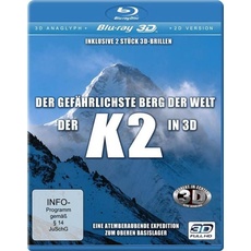 Der gefährlichste Berg der Welt - Der K2 in 3D  (inkl. 2D/anaglyphe 3D-Version) (+ 2 3D-Brillen)