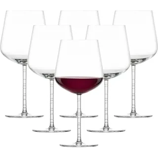 Zwiesel Glas JOURNEY Burgunder Rotweinglas 805 ml 6er Set - Transparent