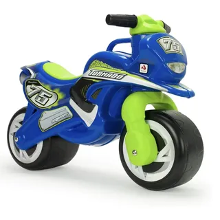 INJUSA Tundra Tornado Rutschauto - Blue - One Size