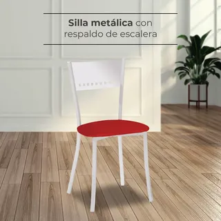 ASTIMESA Esszimmerstuhl, Rot, 39 cm x 46 cm x 84 cm