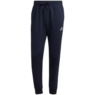 adidas Essentials Fleece Regular Tapered Hosen Weiß S