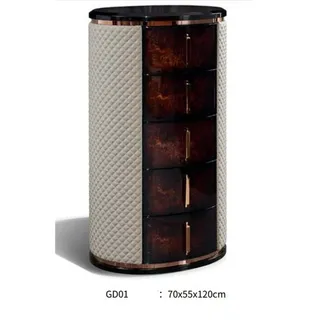 Kommode Sideboard Design Möbel Holz Kommoden Anrichte Echtholz Side Boards Low - Dunkelbraun