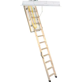 Bodentreppe Euro Trend 120x60 cm wärmegedämmt U-Wert 0,43 Raumhöhe bis 280 cm