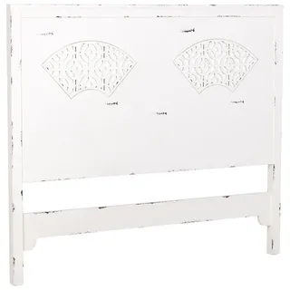 Wanderlust Bettkopfteil 150x5x130 cm , Weiß , Holz , 150x130x5 cm , Bett-Kopfteile