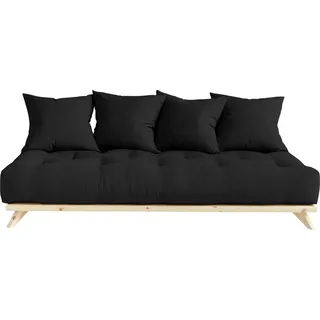 Karup Design Daybett »Senza, Sofa, mit Futonmatratze, minimalistisch, massives Kiefernholz« Handgefertigt, skandinavisches Design, vielseitig, schlichter Stil, grau