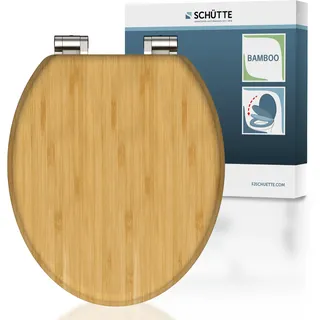 Schütte WC-Sitz Bambus braun