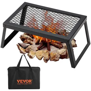 Vevor Holzkohlegrill Klappgrill schwarz
