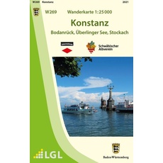 Konstanz 1:25 000 Wanderkarte