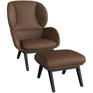 flexlux Ohrensessel Adria 78 x 100 x 96 cm Braun