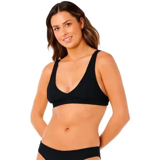 Rip Curl Bikini-Tops Vibe Surf Multi Fit V Neck Schwarz L