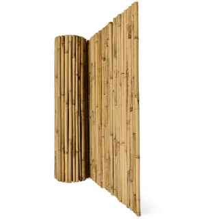 Sol Royal Windschutz 140 x 250 cm Beige/Braun Bambus