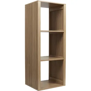 HOME DECO FACTORY Kleiderschrank Skandinavisch 2 Türen Holz Weiß