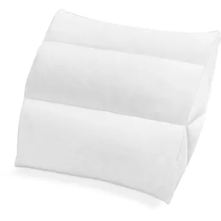 Federkissen HAEUSSLING "BodyPerfect ModernLine", weiß, B:80cm L:80cm, Füllung: 70% Federn, 30% Daunen, Kopfkissen, Federkissen, Ideal für Bauchschläfer