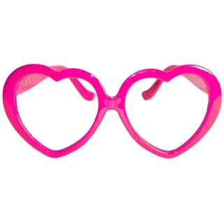 Folat 24761 Brille rosa Herzen