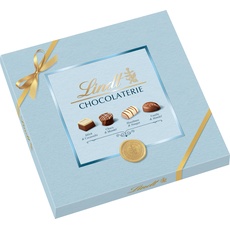 Lindt Schokolade - Cute Chocolaterie Pralinen | 130g | Pralinés-Schachtel mit feinsten Pralinen in 4 köstlichen Sorten | Pralinengeschenk | Design nicht auswählbar