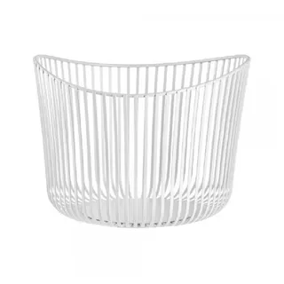 BLOMUS Aufbewahrungskorb Modo 31,5 x 32 x 23 cm weiß