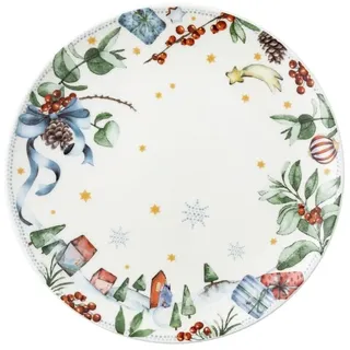 Hutschenreuther Frühstücksteller 22 cm mehrfarbig