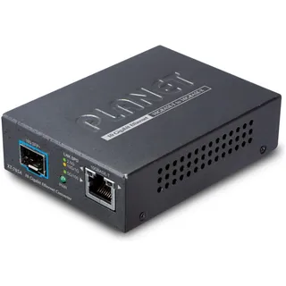 Planet XT-70x Series XT-705A Railmount 10G Media Converter, RJ-45, SFP+