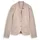 Damen 1038703 Basic Ottoman Blazer mit Taschen 38330 Soft Taupe Melange XXL