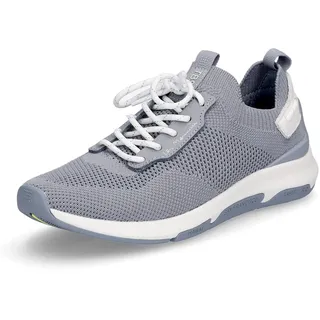 TBS Sneaker Jellina A7242, Recyceltes Strickgewebe, Hellblau, Fußbett zum Wechseln 38 - Blau