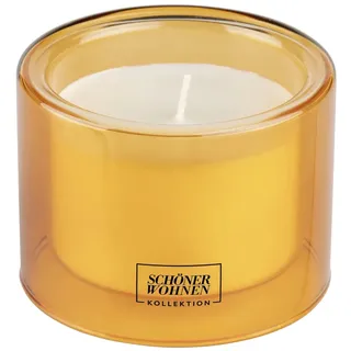 Schöner Wohnen Vanilla M Duftkerze 7 cm orange