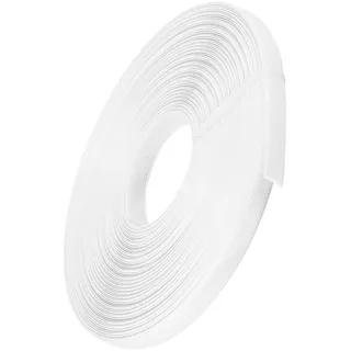 MAEXUS® Reifrock Brautkleid, 6mm*45m Polyester Stäbchen, Fishbone für Hochzeitskleider, Weiß