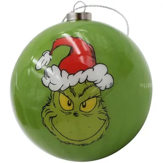 Grinch Christbaumkugel Baumdekoration 9cm Wandbehang Ornament - Grün Grinch