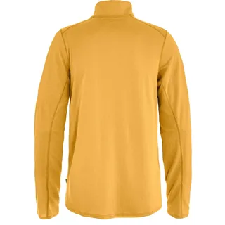 Fjällräven Abisko Day Hike Halbreißverschluss-sweatshirt Gelb M
