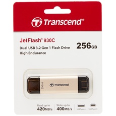 Bild von JetFlash 930C 256 GB gold USB 3.2