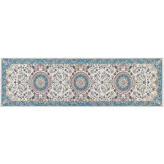 Beliani Kurzflor-Teppich Beige 60/200 cm Gordes , Textil , Rechteckig , 60x200 cm , Teppiche und Böden, Teppiche